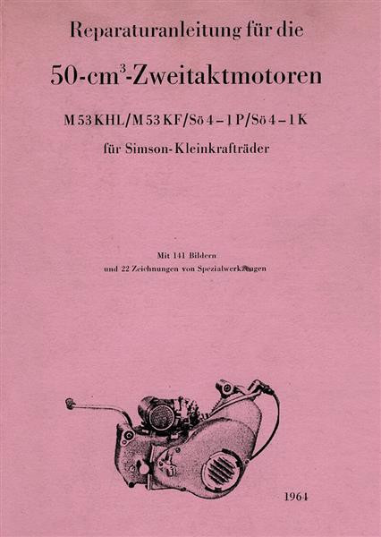 Simson Zweitakt-Motoren Modelle Reparaturanleitung