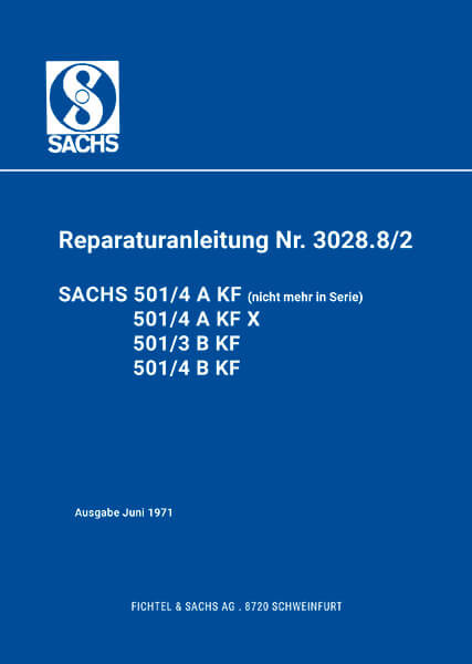 Sachs 501/3 und /4 Reparaturanleitung