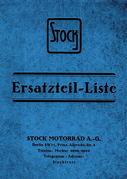 Stock 119 ccm Ersatzteilkatalog