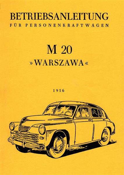 Warszawa M 20 Betriebsanleitung