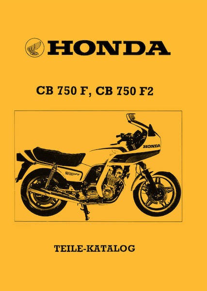 Honda CB750F CB750F2 Teilekatalog
