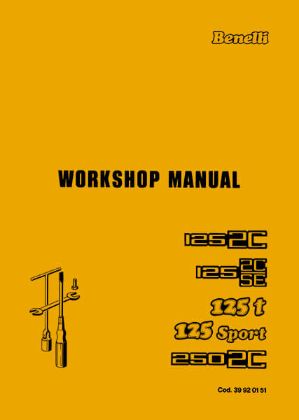 Benelli 125 and 250 Workshop Manual