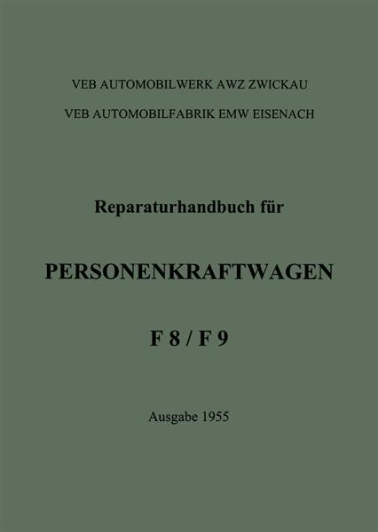 IFA F8 und F9 Reparaturanleitung