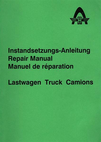 Hanomag Matador Lastwagen Reparaturanleitung