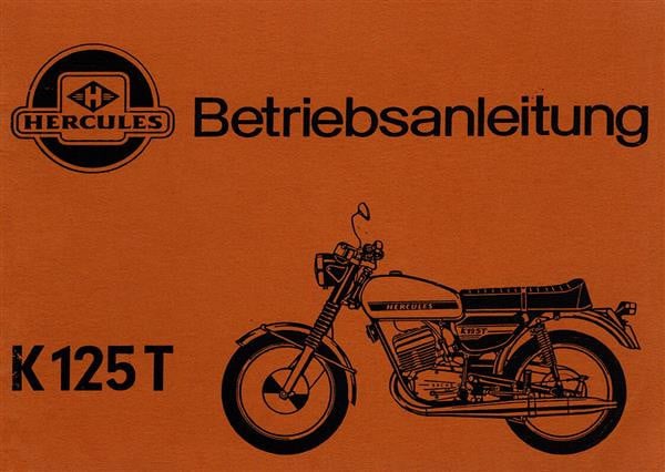 Hercules K 125 T Betriebsanleitung