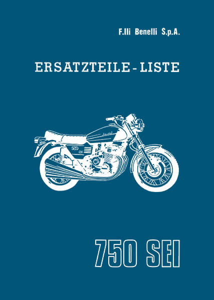 Benelli 750 Sei Ersatzteilkatalog