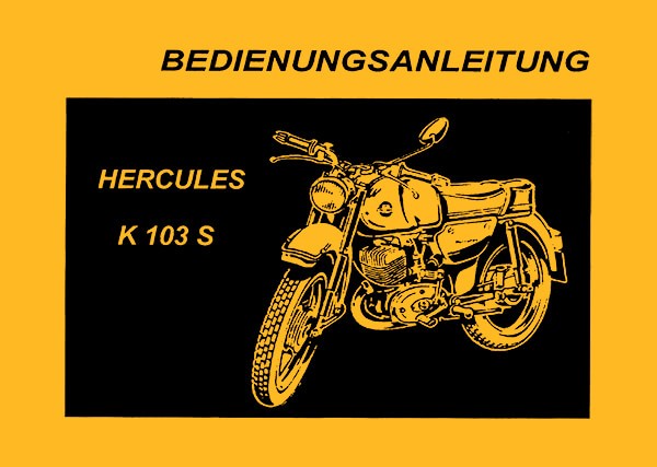 Hercules K103S Betriebsanleitung