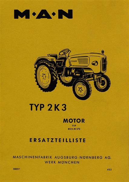 MAN 2K3 Ersatzteilkatalog