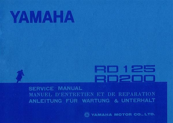 Yamaha RD125 und RD200 Werkstatthandbuch