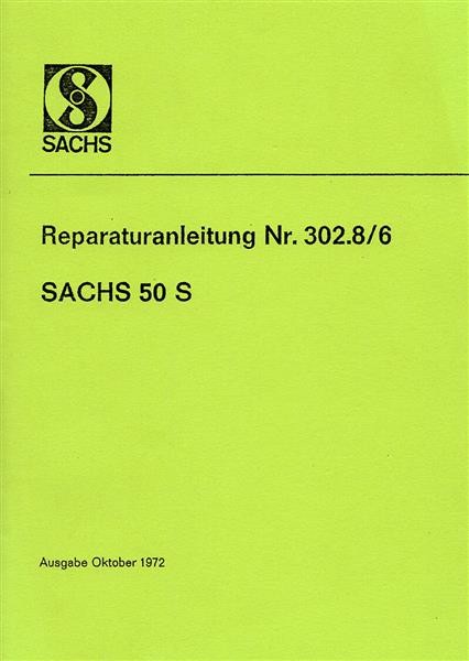 Sachs 50 S 5-Gang Werkstatthandbuch