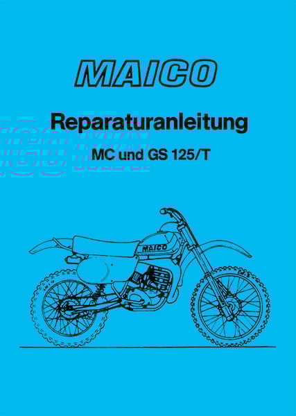 Maico MC125 und GS125 Reparaturanleitung
