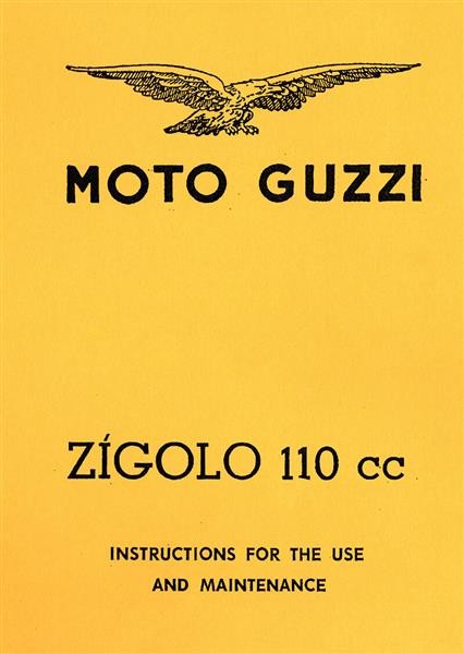 Moto Guzzi Zigolo Bedienungsanleitung