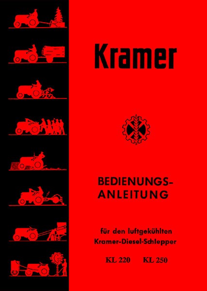 Kramer KL220 und KL250 Betriebsanleitung