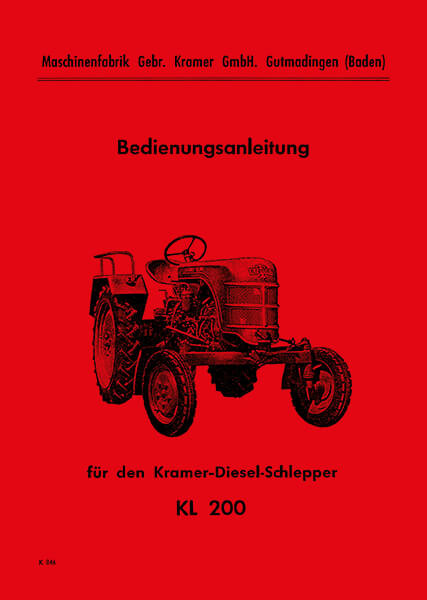 Kramer KL200 Betriebsanleitung