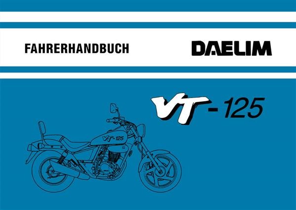 Daelim VT125 Betriebsanleitung
