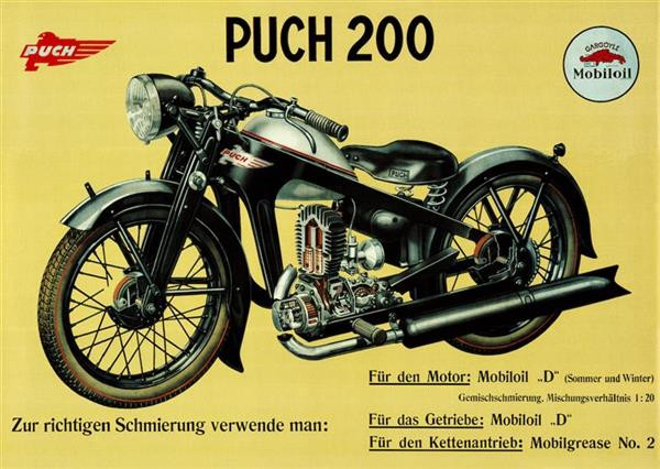 Puch 200 Poster