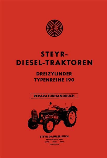 Steyr 190 Traktor Reparaturanleitung