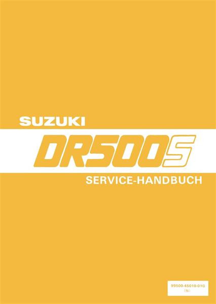 Suzuki DR500S Reparaturanleitung