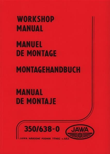 Jawa 350 (638-0) Reparaturanleitung