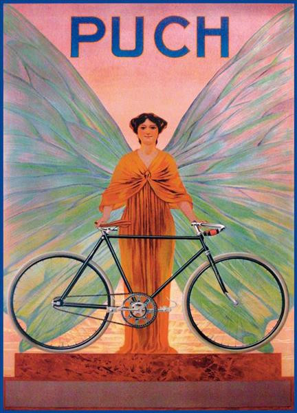 Puch Fahrrad Poster