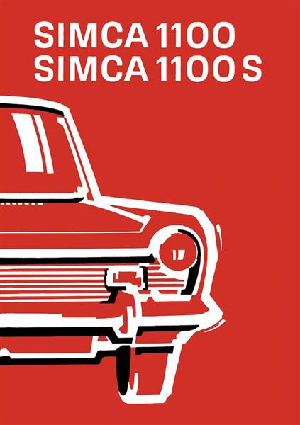 Simca 1100, Simca 1100 S, Betriebsanleitung