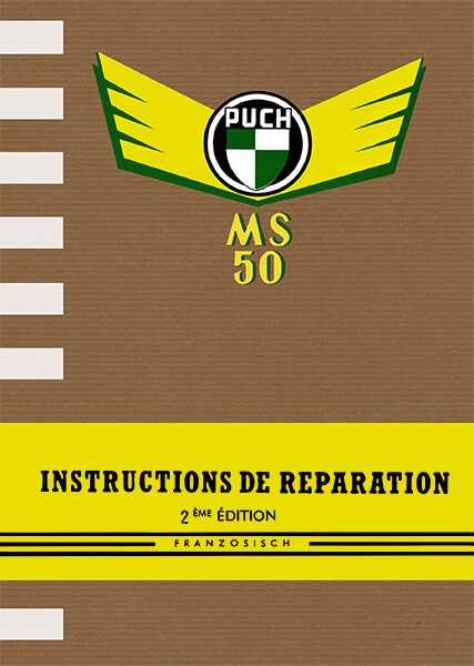 Puch Moped MS50 Instructions de Reparation