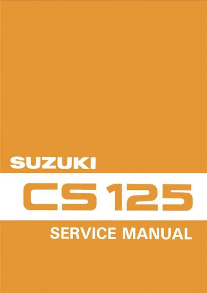 Suzuki CS125 Service Manual