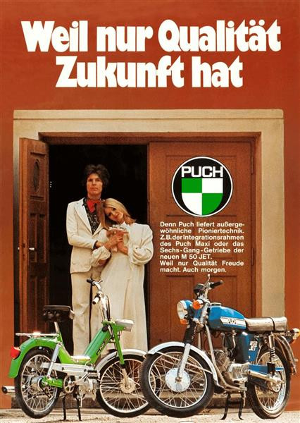 Puch Maxi und Jet Poster