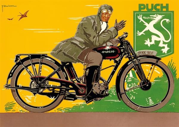 Puch 175 Poster