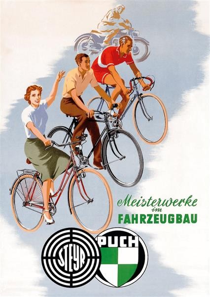 Puch Fahrräder Poster