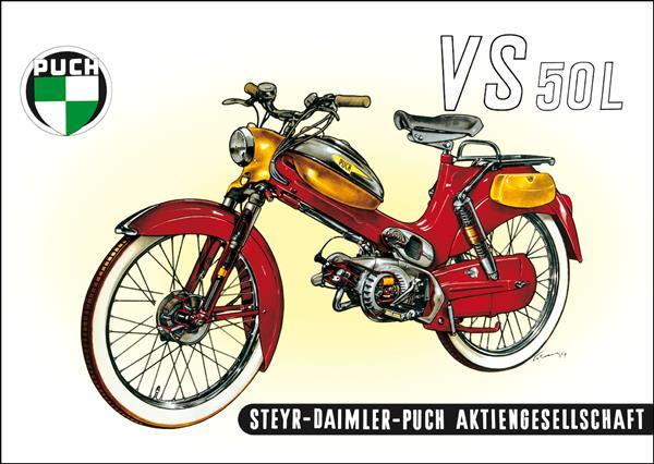 Puch VS 50 L Poster