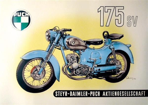 Puch 175 SV Poster