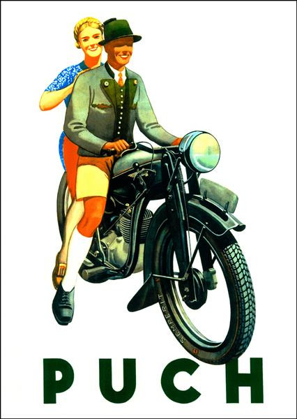 Puch 200 Poster