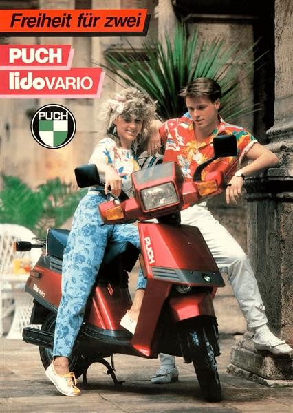 Puch Lido Vario Poster