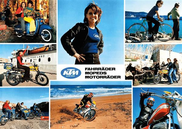 KTM Motorfahrzeugbau Poster