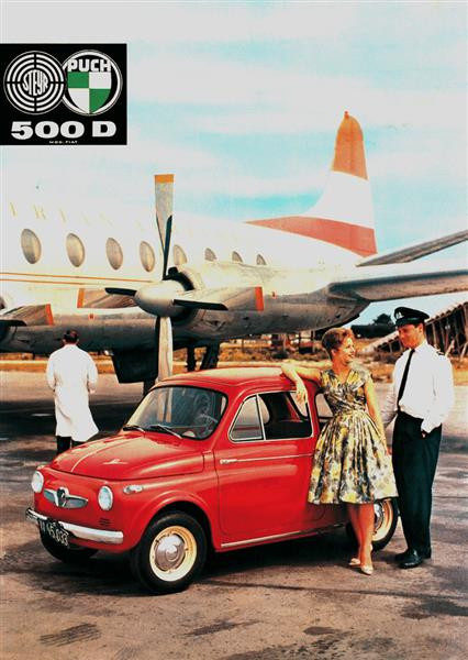 Puch 500 D Poster