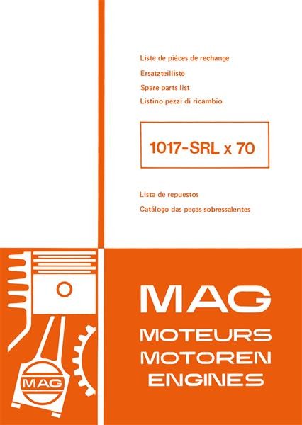 MAG 1017-SRL x 70 Ersatzteilliste