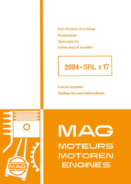 MAG Motor 2084-SRL x 17 Ersatzteilkatalog