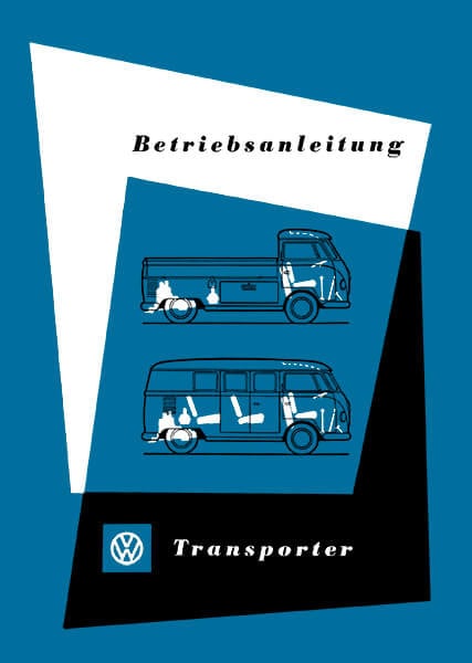 VW Transporter, Betriebsanleitung