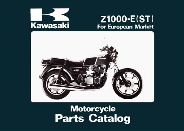 Kawasaki Z1000-E (ST) Parts Catalog