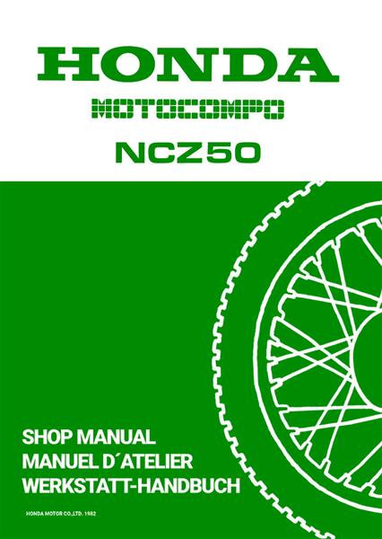 Honda NCZ50 Motocompo Werkstatthandbuch