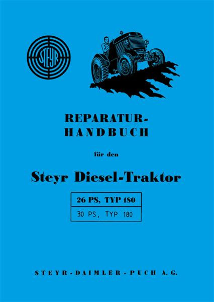 Steyr 180 Traktor Reparaturanleitung