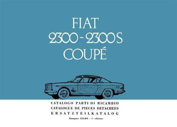Fiat 230 - 2300 S Coupé, Ersatzteilkatalog (Mechanik)