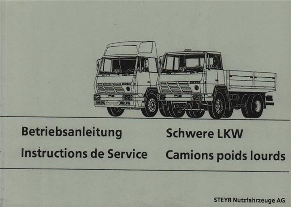 Steyr Schwere LKW Betriebsanleitung