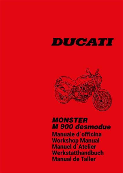 Ducati Monster M 900 desmodue Werkstatthandbuch