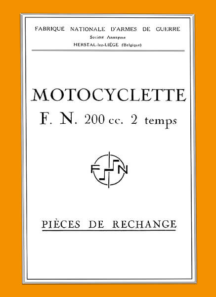 FN 200 Pièces de rechange