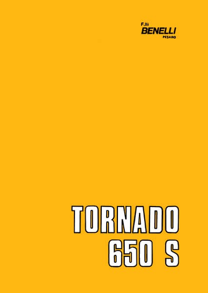 Benelli Tornado 650 S Reparaturanleitung