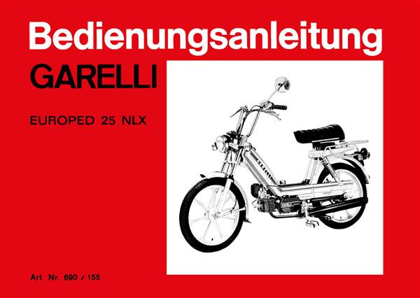 Garelli Europed 25NLX  Betriebsanleitung