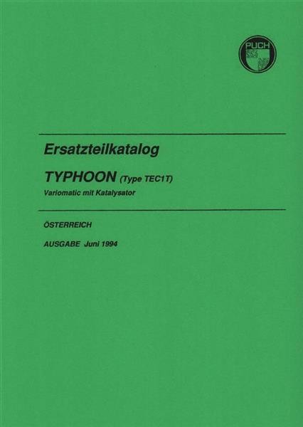 Puch Typhoon, Ersatzteilkatalog
