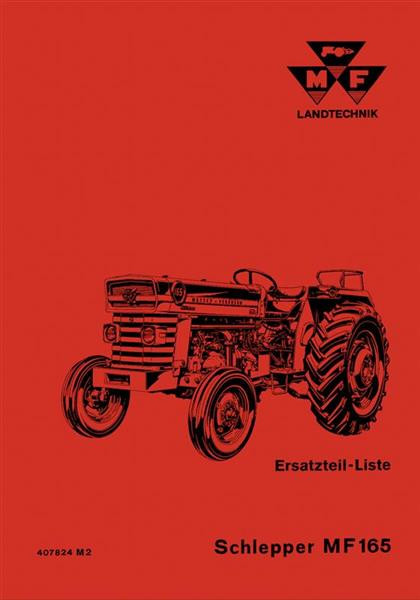 Massey-Ferguson MF 165 Ersatzteilkatalog